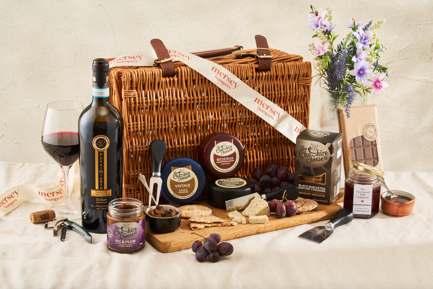 The Cheese & Wine Hamper