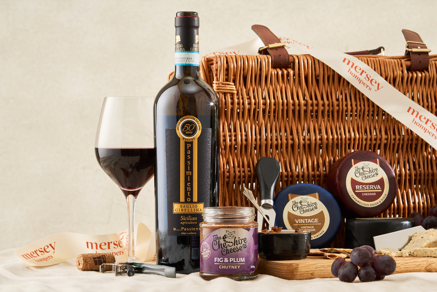 The Cheese & Wine Hamper